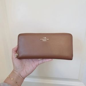 Coach Long Tan/Camel Wallet